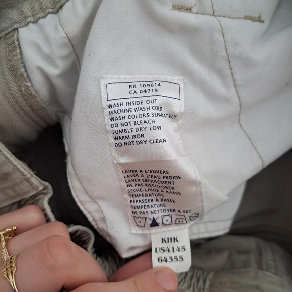 5.11 Tactical Tan Cotton Canvas Cargo Work Regular Fit Durable Pants Size 8 - Picture 5 of 6